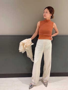 伊藤 奈那さん（レディース・154cm）の夏コーディネート