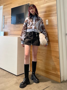 MIYUさん（レディース・168cm）の冬コーディネート