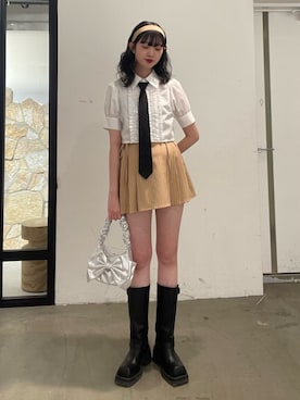 「jouetie（ジュエティ）のアイテム」を使った、MIYUさん（骨格ナチュラル・レディース・168cm）の冬コーディネート