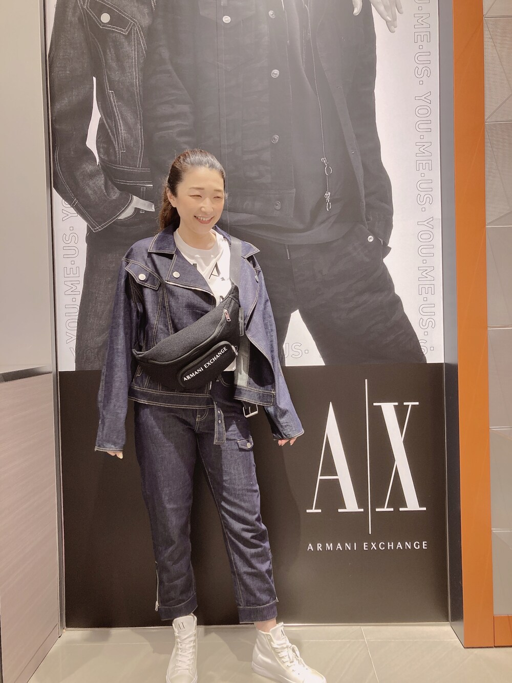 ARMANI JEANS レザーシングルライダースジャケット アルマーニジーンズ 羊革 レザーシングルライダースジャケット 46