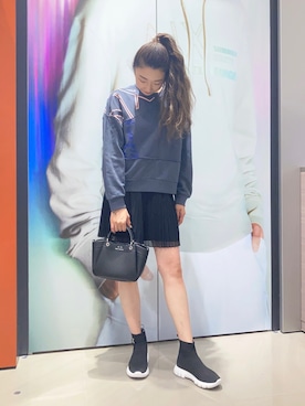「AXchange」｜「アイテム（その他）」を使った、Iku.Yさん（レディース・168cm）の夏コーディネート