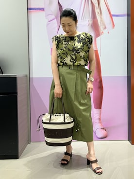 Iku.Yさん(レディース・168cm)の春コーディネート