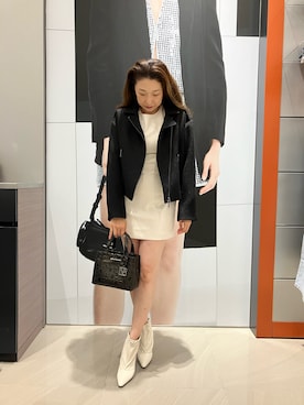 「ARMANI EXCHANGE（アルマーニエクスチェンジ）のアイテム」を使った、Iku.Yさん（レディース・168cm）の夏コーディネート