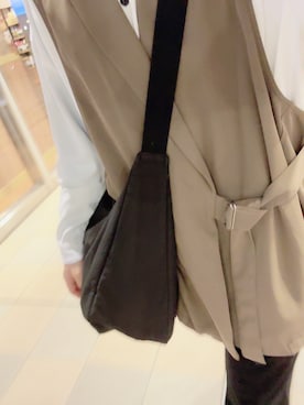 「JUNRED（ジュンレッド）のアイテム（ベスト）」を使った、ゆきさん（メンズ・164cm）の春コーディネート