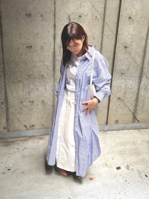 IEDIT 小森美穂子さんコラボ　凛と着こなすベルテッドロングコート ベージュ セール】IEDIT 小森美穂子さんコラボ 凛（りん）と着こなす