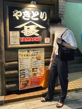 「caban（キャバン）のアイテム」を使った、bekatさん（メンズ・178cm）の夏コーディネート