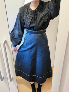 「Honeys（ハニーズ）のアイテム」を使った、el patitoさん（レディース・158cm）の春コーディネート