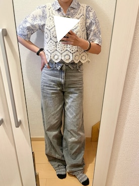 「MALAIKA（マライカ）のアイテム」を使った、el patitoさん（レディース・158cm）の春コーディネート