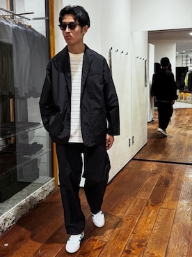 Koji Yojimaさん（メンズ・180cm）の春コーディネート