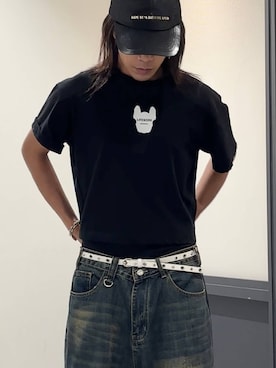 「LIFE WORK（ライフワーク）のアイテム（トップス）」を使った、princeiskettyさん（メンズ・170cm）の夏コーディネート
