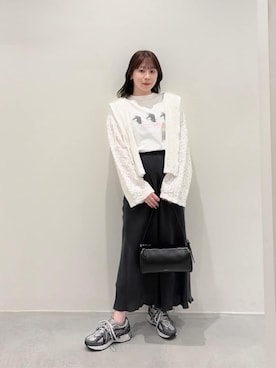 「GOOD ROCK SPEED（グッドロックスピード）のアイテム」を使った、HINAさん（レディース・156cm）の春コーディネート