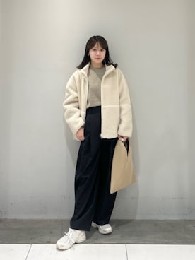 HINAさん（レディース・156cm）の冬コーディネート
