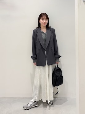 「JANSPORT（ジャンスポーツ）のアイテム」を使った、HINAさん（レディース・156cm）の春コーディネート