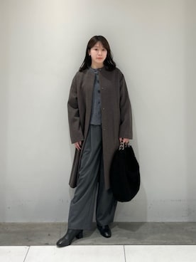 HINAさん（レディース・156cm）の冬コーディネート