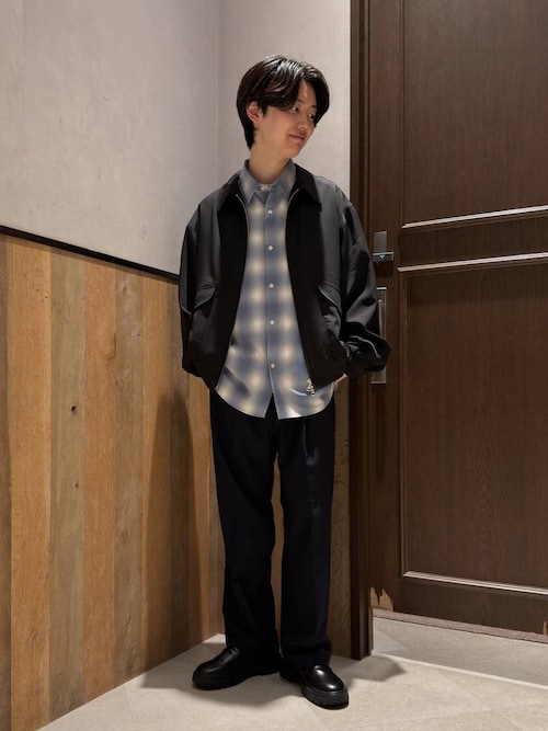 セール】Extra Fabric Design Tuck Slacks/TRWワンタックスラックス