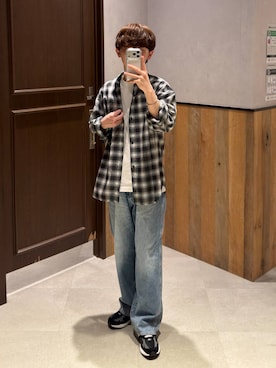 「RAGEBLUE（レイジブルー）のアイテム（アクセサリー）」を使った、25a99さん（メンズ・168cm）の春コーディネート