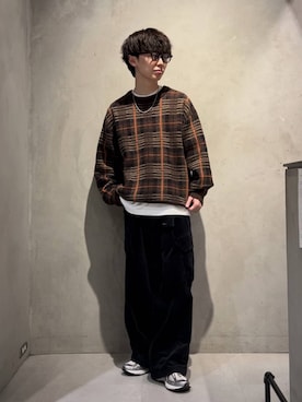 「アイテム（レッグウェア）」を使った、25a99さん（メンズ・168cm・20代）の秋コーディネート