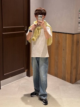 「RAGEBLUE（レイジブルー）のアイテム（アクセサリー）」を使った、25a99さん（メンズ・168cm）の春コーディネート