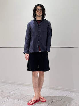 室川さんのコーディネート