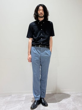 室川さん(メンズ・178cm)の夏コーディネート