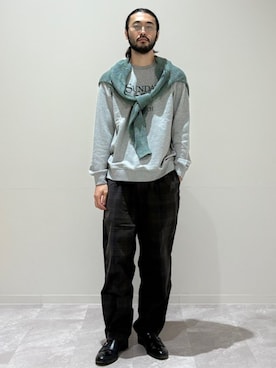 室川さん（メンズ・178cm）の秋コーディネート