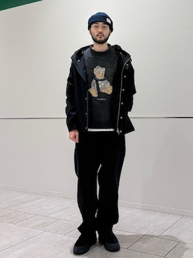 室川さんのコーディネート