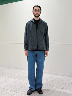 室川さん（メンズ・178cm）の冬コーディネート