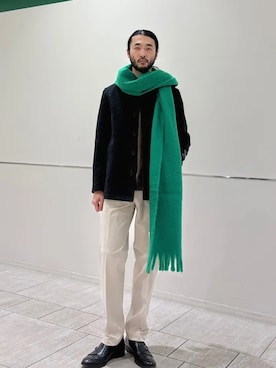 室川さん（メンズ・178cm）の冬コーディネート