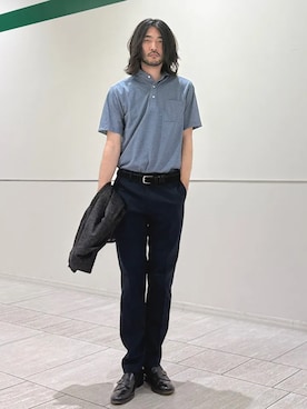 室川さん（メンズ・178cm）の夏コーディネート