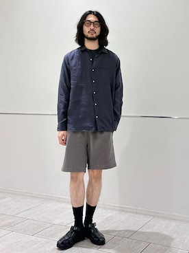 室川さん(メンズ・178cm)の夏コーディネート