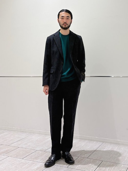 セール】SHIPS Colors:尾州 リサイクル ツイード スラックス