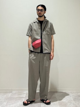 室川さんのコーディネート