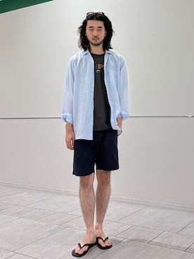 室川さんのコーディネート