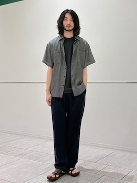 室川さんのコーディネート