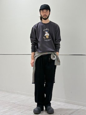 室川さんのコーディネート