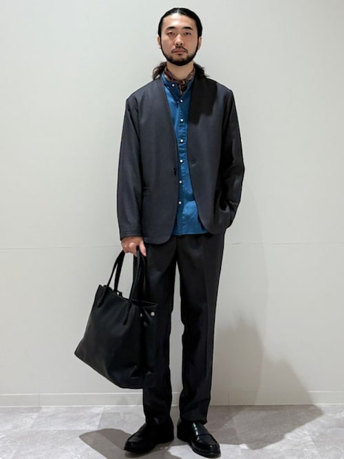 SHIPS Colors:スプリット レザー トート バッグ◇（トートバッグ