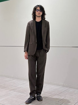 室川さん（メンズ・178cm）の夏コーディネート