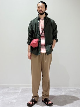 室川さんのコーディネート