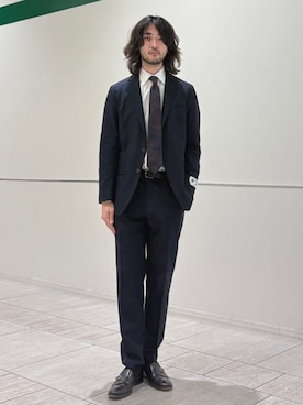 室川さん(メンズ・178cm)の夏コーディネート