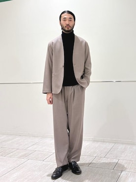 室川さんのコーディネート