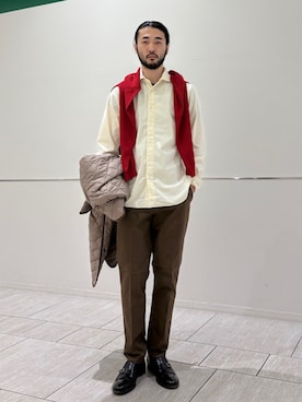 室川さんのコーディネート