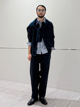 室川さんのコーディネート