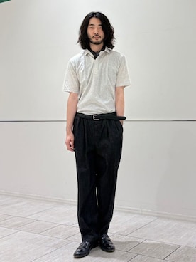 室川さん(メンズ・178cm)の夏コーディネート