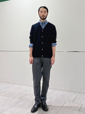 室川さん（メンズ・178cm）の秋コーディネート