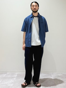 室川さん(メンズ・178cm)の秋コーディネート
