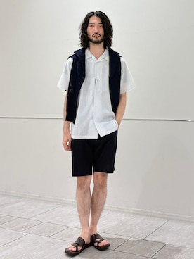 室川さん（メンズ・178cm）の夏コーディネート