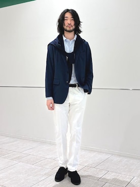 室川さんのコーディネート