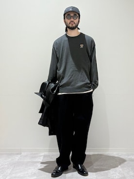 室川さん（メンズ・178cm）の秋コーディネート