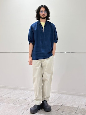 室川さんのコーディネート