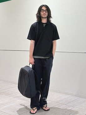 室川さん（メンズ・178cm）の夏コーディネート
